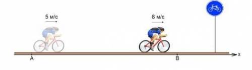 Первые 120 секунд велосипедист двигался со скоростью 5 м/с. Определите путь, пройденный велосипедист