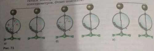 1.рассмотрите рисунок 71 и укажите,в каком направлении будут двигаться электроны в металлическом сте