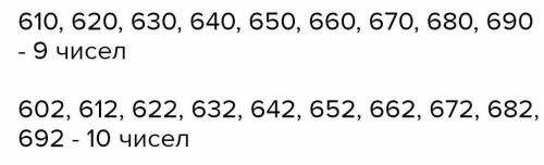 ТЫ ИССЛЕДОВАТЕЛЬ 7 Подумай и ответь. Сколько существует чисел больше числа 601, но меньше числа 700