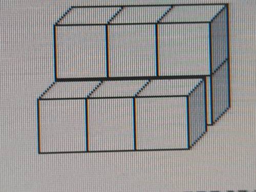 Найти объем фигуры если ребромаленького кубика равно 2 см