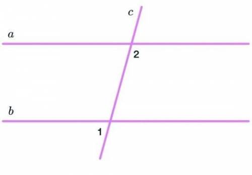 Прямые a и b параллельны. Найди градусную меру угла 2, если угол 1 в 3,5 раза его меньше
