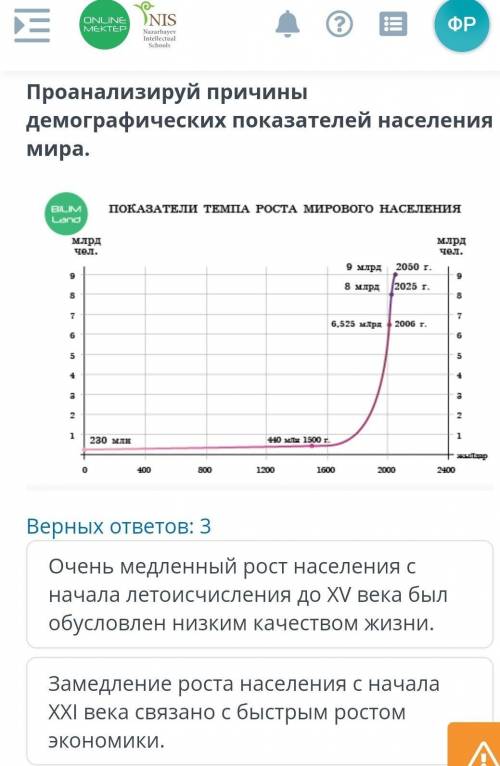 Очень медленный рост населения с начала летоисчисления до XV века был обусловлен низким качеством жи