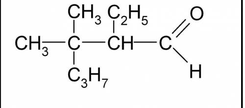 Написати 3 ізомери 2-етил-3,3-диметилгексаналь. 1) Ізомерія карбонового ланцюга.2) Міжкласова ізомер