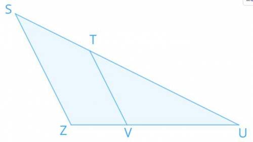 Известно что UTV подобен USZ и коэффициент подобия k=0,5 1. Если SU=40, то TU=? 2.Если VU=14, то ZU=