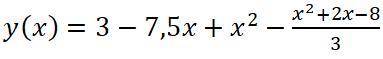 Составить блок-схему алгоритма и программу на языке Паскаль для вычисления значения функции y(x) =3-