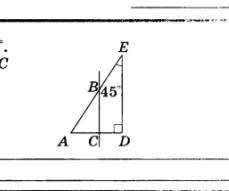 Прямые BC и DE параллельных. Угол BED-45°. По данным рисункам докажите что треугольник ABC равнобедр