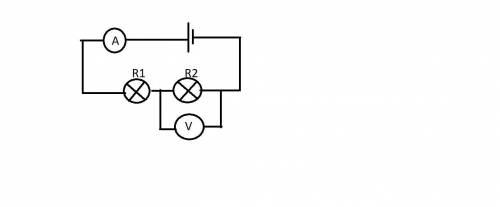 В установке использованы две одинаковые лампы. А) Вычислите их общее сопротивление.б)вычертите схему