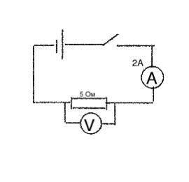 А) Вычислите значение напряжения в цепи  Б) Как подключить вольтметр к цепи.