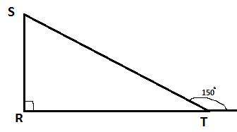 По данным рисунка найдите длину ST, если RS+ST=36