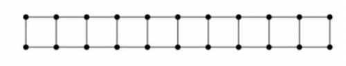 Рассмотрим клетчатый прямоугольник 1×10 и во всех узлах клеток отметим по точке. Проведём все вектор