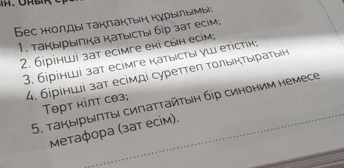 ЖАЗЫЛЫМ 13 -тапсырма. «Наурыз-думан» тақырыбына синквейн дайындаңдар.