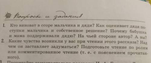 ОТВЕТЬТЕ НА 2-ой ВОПРОС (какие чувства возникли у вас...)Литература 7 класс коровина, рассказ цифры